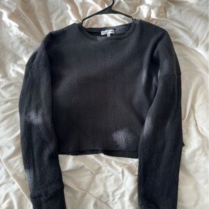 Buckle Women's Black Crew Neck Sweater